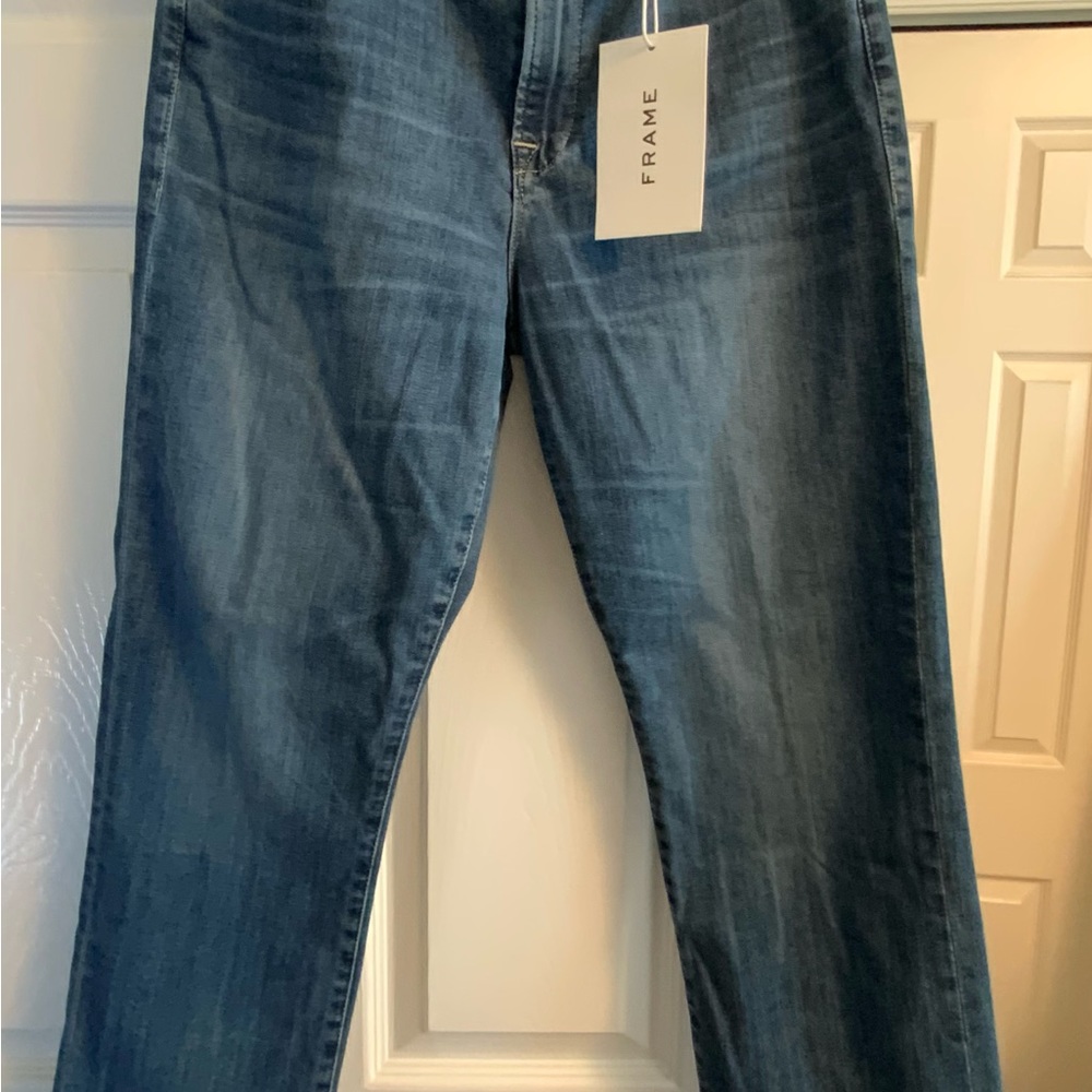 Frame hi straight jeans, size 31